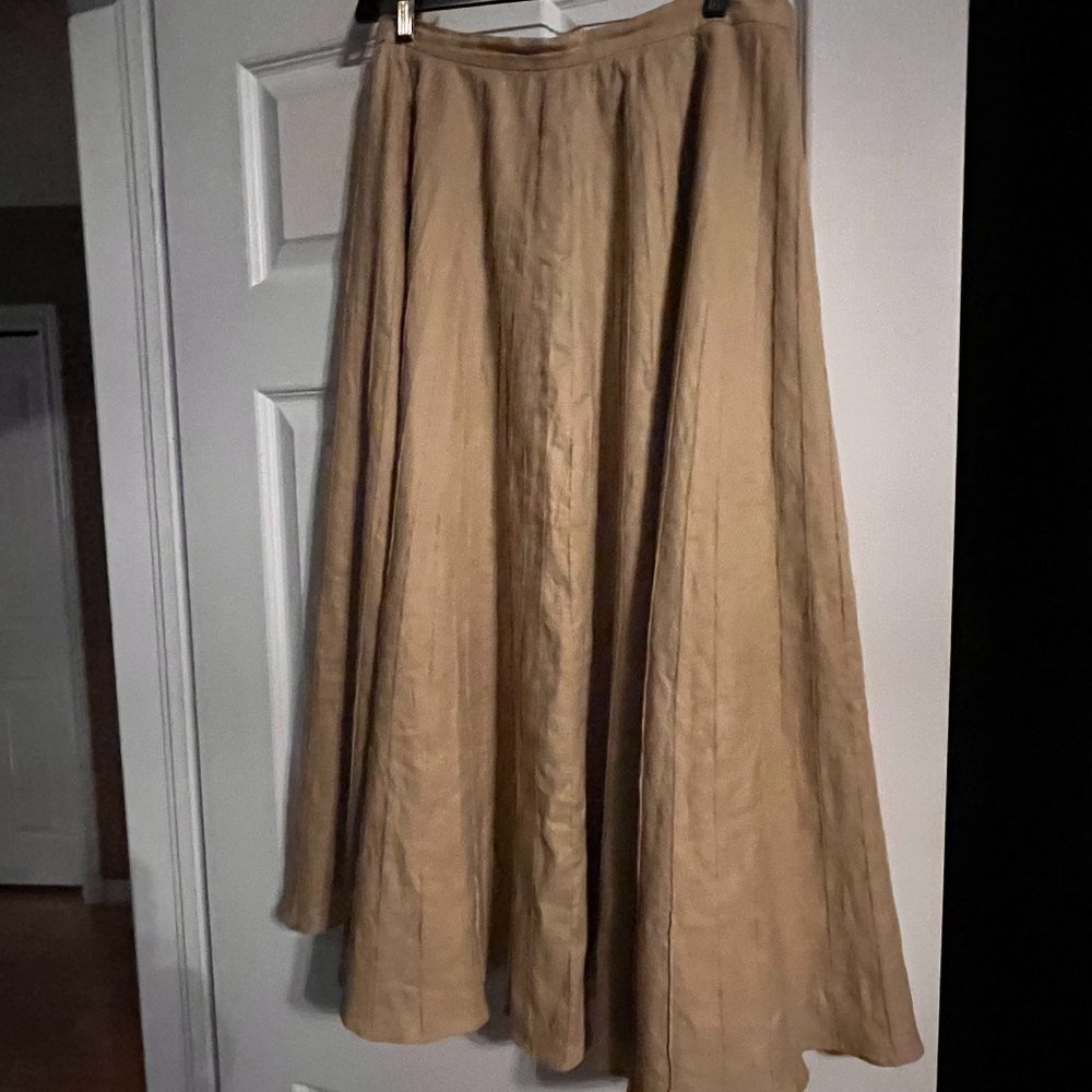 Ralph Laren crinkle maxi skit